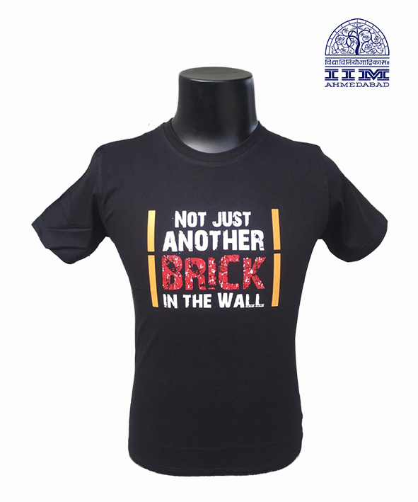 Round Neck Not Just Another Brick Black